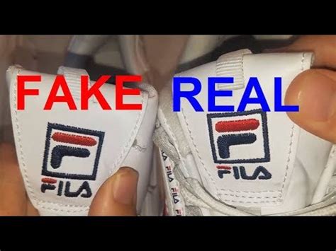 fake vs real fila shoes|are fila shoes genuine.